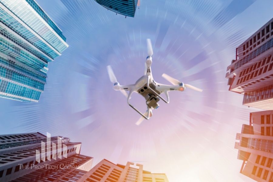 Video con drone per il mercato immobiliare
