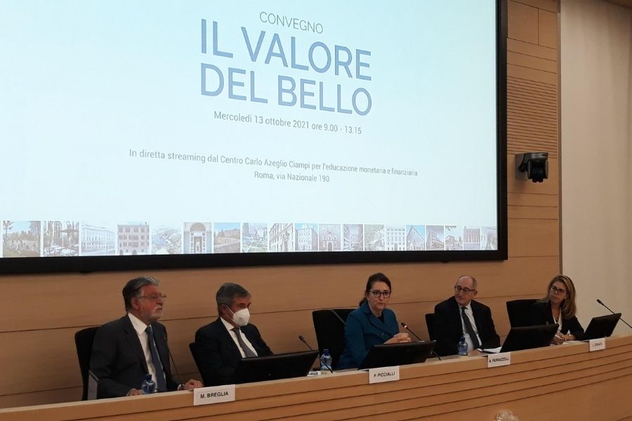 Gli ospiti del convegno "il valore del bello"